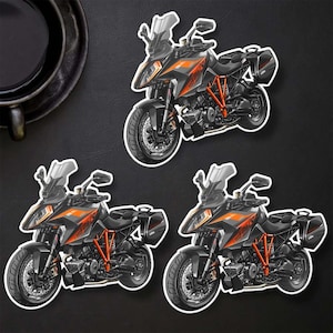 KTM 1290 Super Duke GT 2019-24 - Set of 3 Motorcycle Decals