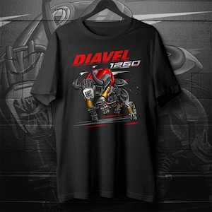 Ducati Diavel 1260 T-Shirt - Motorcycle Tee Shirt for Riders
