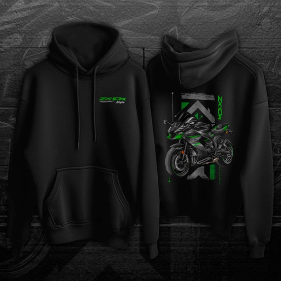 Kawasaki ZX-10R 2021-22 Hoodie - Motorcycle Sweatshirt for