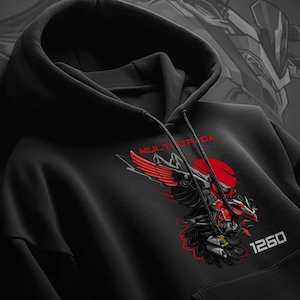 Ducati Multistrada 1260 Hoodie - Motorcycle Sweatshirt for Riders