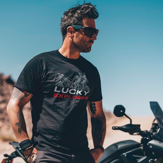 Camiseta MV Agusta Lucky Explorer Camiseta de motocicleta para conductores ADV Etsy Espana