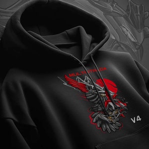 Ducati Multistrada V4 Hoodie - Motorcycle Sweatshirt for ADV Riders