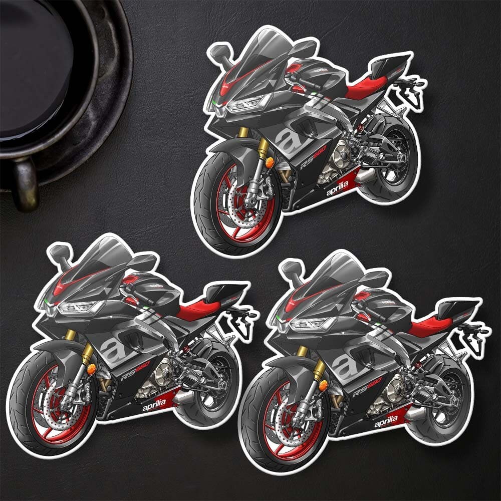 3D Resin Aufkleber Für Aprilia Tuono/RS 660 | Motorrad-Schutz Vor Kratzern | Made In Italy | Einfach Anzubringen