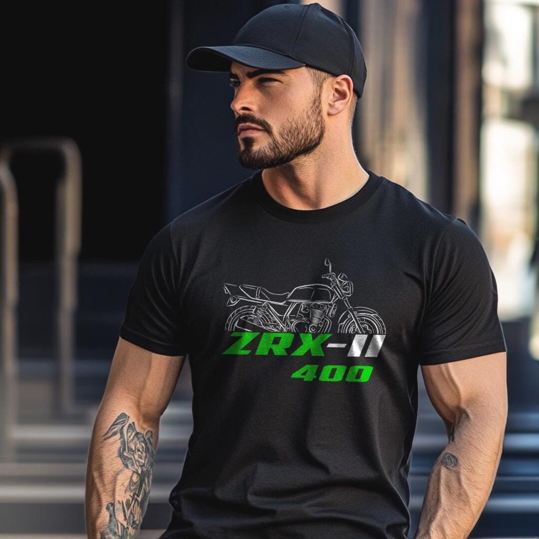 トップス a Kawasaki Ninja 600R Inspired T-shirt - Motorcycle Tee Shirt