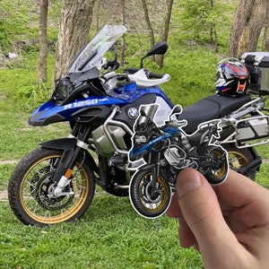 BMW R1250GSA Aufkleber - 3er Set Motorrad Aufkleber für ADV Rider