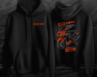 コンゴ Kawasaki Ninja ZX-14R 2014-16 Hoodie - Motorcycle Sweatshirt