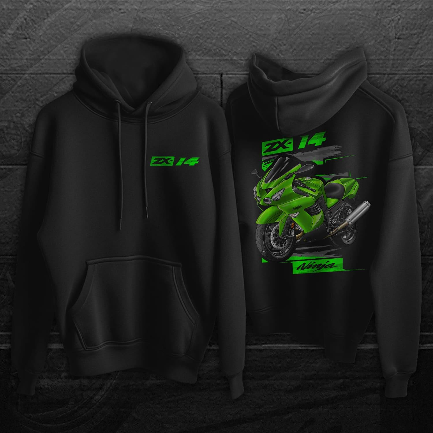 トップス RRL VINTAGE MOTORCYCLE PULLOVER Kawasaki Ninja ZX-14 & ZX-14R Inspired Hoodie - Motorcycle