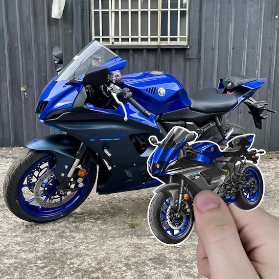 Yamaha YZF-R7 2022-24 Inspired Stickers - Set of 3