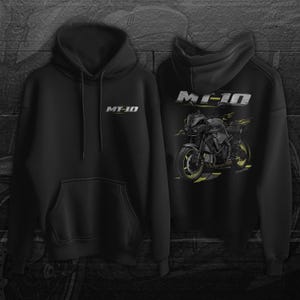 Yamaha MT-10 2016-21 Inspired Hoodies - Motorcycle Sweatshirt