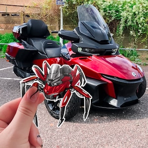 Can-Am Spyder RT 2020-24 Stickers - Set of 3 Motorcycle Decals for Riders