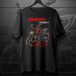 Ducati Diavel 1260 T-Shirt - Motorcycle Tee Shirt for Riders
