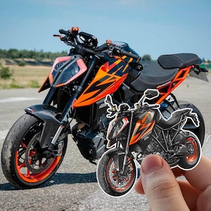 KTM 1290R Super Duke 2017-19 - Set of 3 Motorcycle Decals