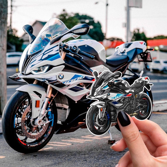 ADESIVI Stickers MOTO KIT Per BMW S1000RR HP4 SPONSOR RACE KIT S1000 RR - Foto 7
