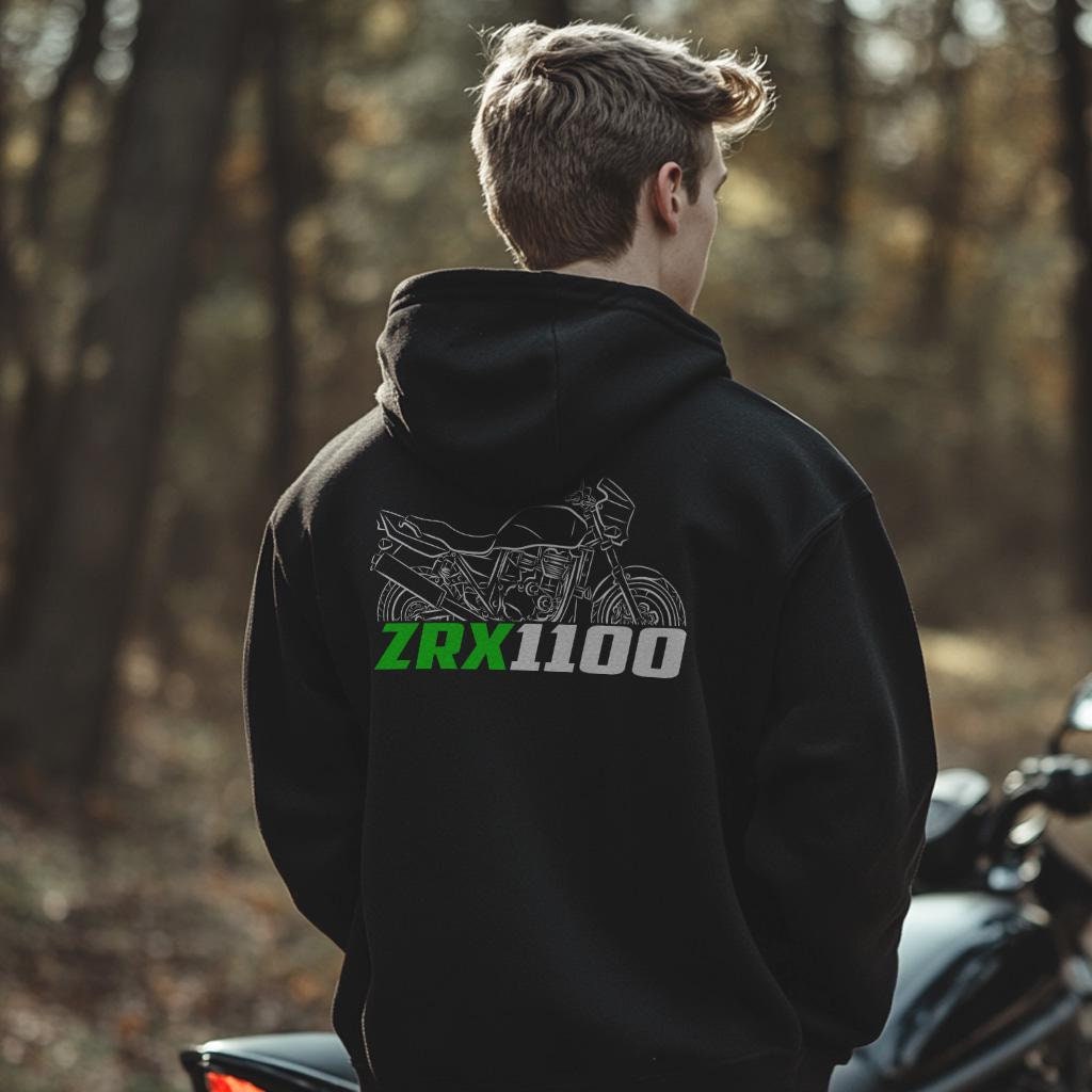 Kawasaki Ninja ZX-RR Inspired Hoodie - Motorcycle Sweatshirt