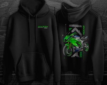 【TWN】23FW★ Wrapup Hoodie Kawasaki ZX-10R 2023-24 Hoodie - Motorcycle Sweatshirt for