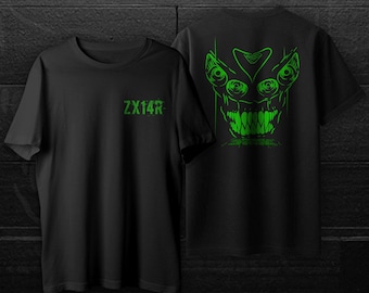 トップス T カワサキ Ninja ZX-14R 2014-16 Tシャツ - ライダー向けバイクT