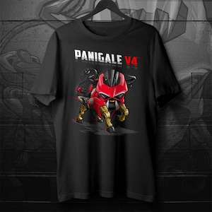 Ducati Panigale V4 T-Shirt - Motorcycle Tee Shirt for Riders