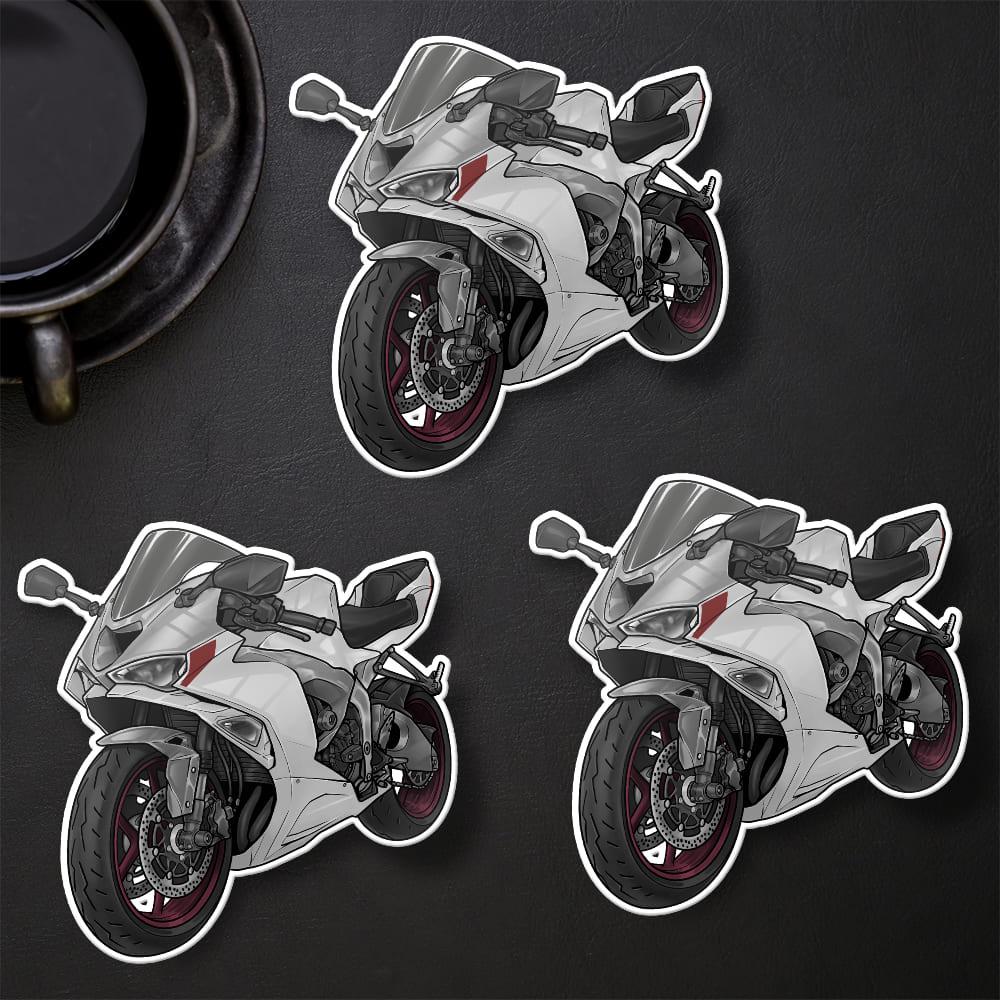 Kawasaki ZX-6R 2024 - 2025 Inspired Stickers - Set of 3