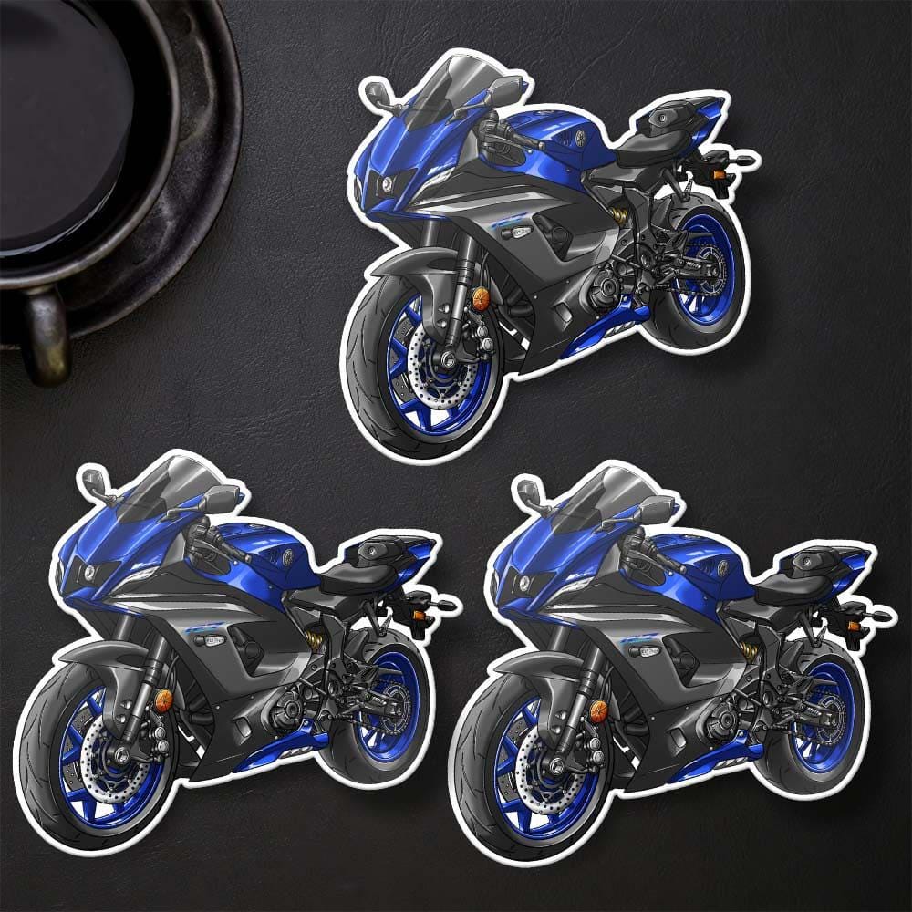 Yamaha YZF-R7 2022-24 Inspired Stickers - Set of 3
