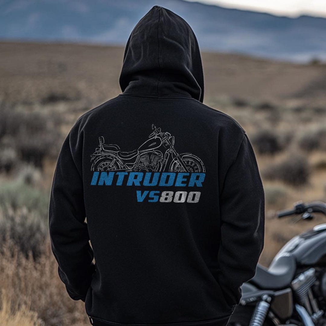 Suzuki VS800 Intruder Inspired Hoodie - Motorcycle