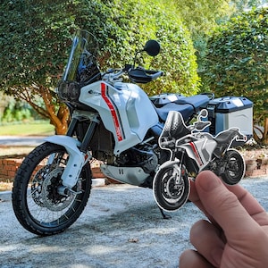 Ducati DesertX Stickers - Set of 3 Motorcycle Decals for ADV Riders