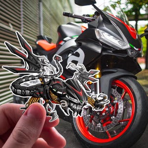 Aprilia RS 660 Inspired Stickers - Set of 3 Motorcycle Decals