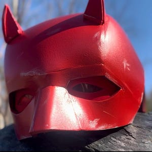 Custom Daredevil-helm! Handgemaakt van EVA-schuim!