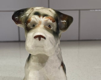 Marutomoware Vintage Terrier Figurine-Japan