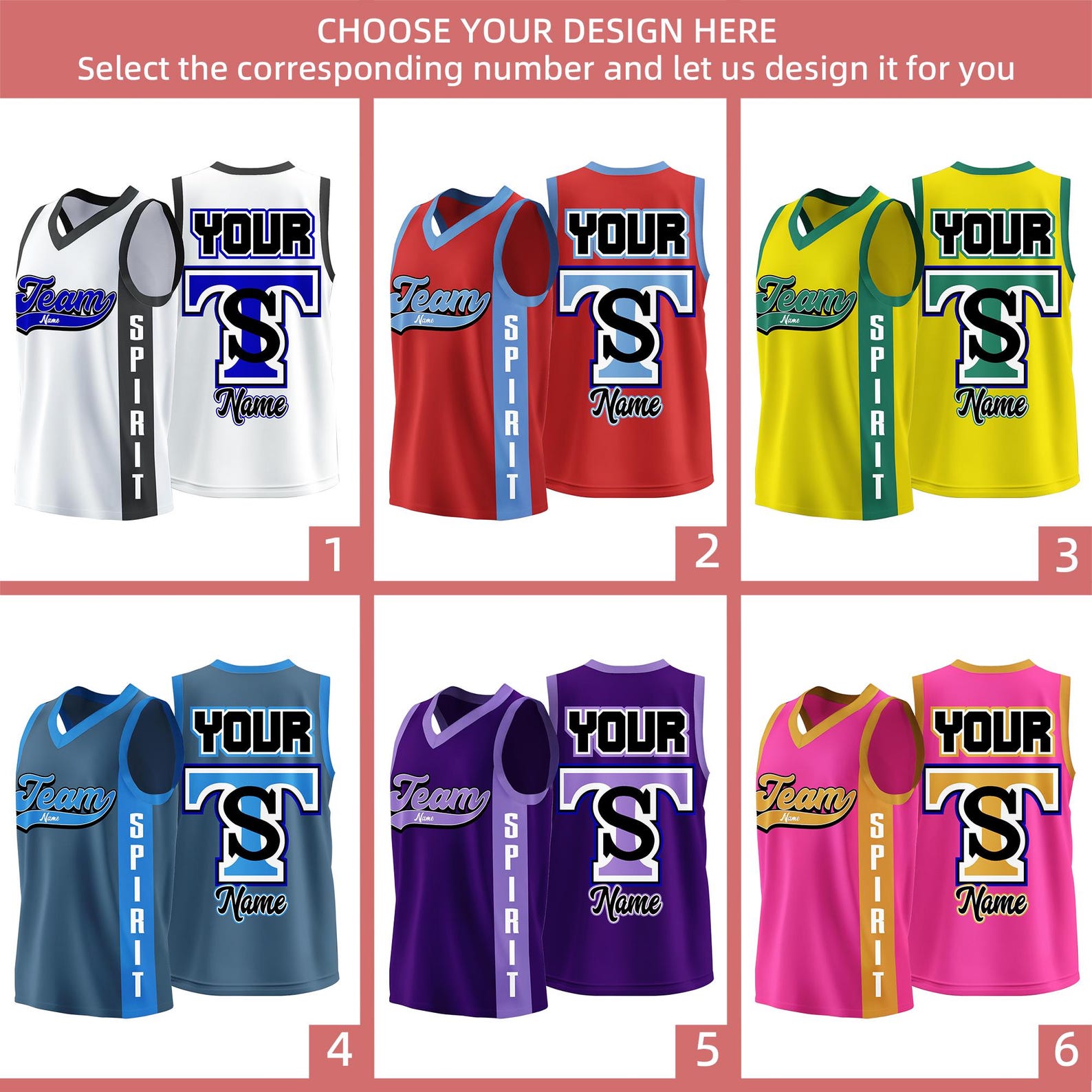 Custom Crimson White Personalized Star Pattern Sports Uniform Basketball Jersey main image 1