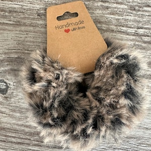 Small Fur Scrunchies, Hair Ties, All Occasion, Scrunchie, Unique Scrunchie, Elastic, Blouse Cuffs, Hair Accessories, Accessory, Unique, Fur