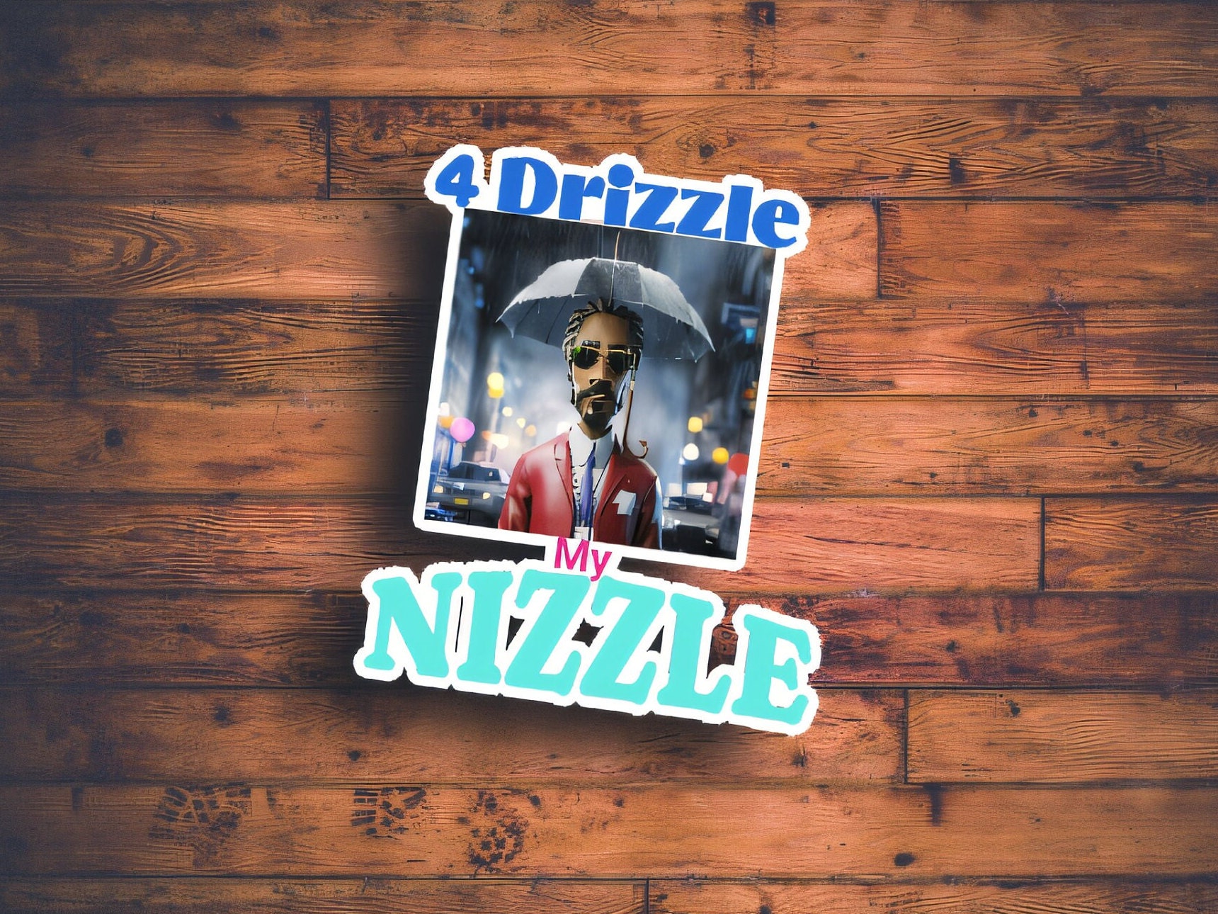 Why Does Snoop Dogg Carry an Umbrella for Drizzle My Nizzle Etsy