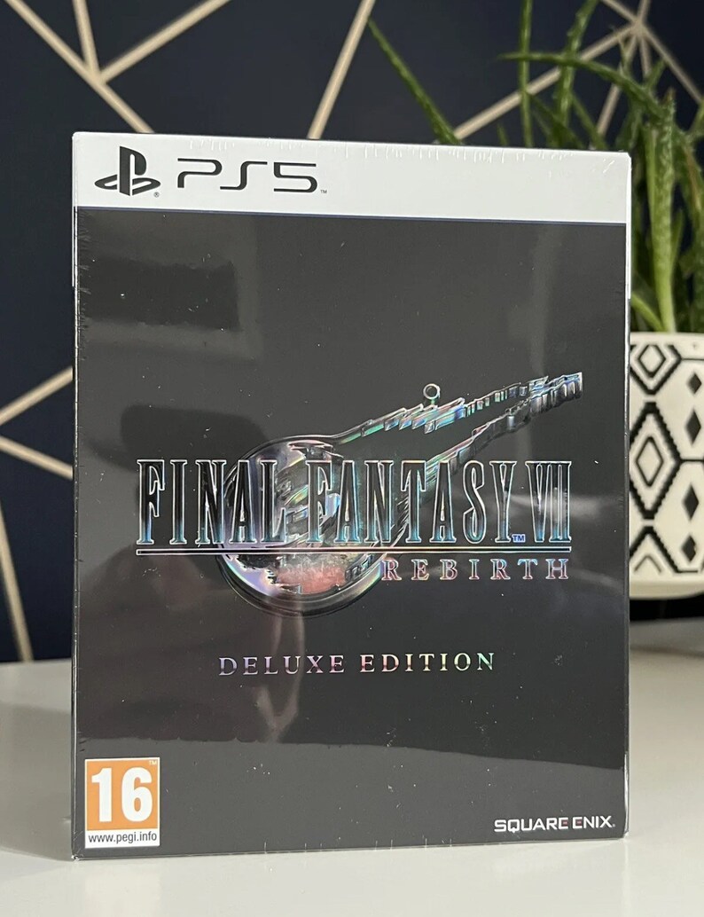 Final Fantasy VII FF7 Rebirth Deluxe Edition Etsy