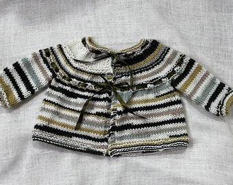 Grandma Mary's Baby Sweater (for 3months and up)