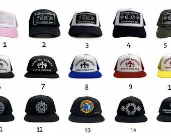 Camo Crosses Trucker Hat, sombrero de béisbol de mezclilla negro con herradura cromada, regalo de verano para él