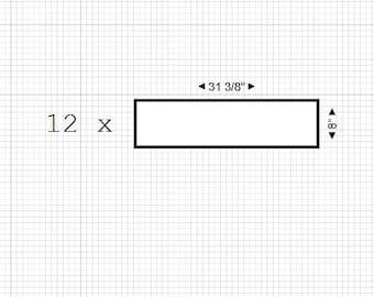 Kit de molduras de pared hecho a medida para Nina