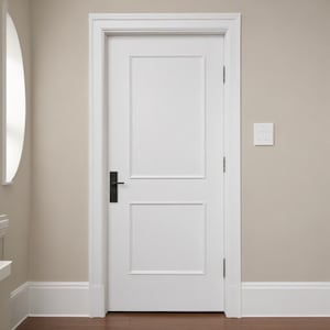 Door Trim Kit- Pre-Cut Door Paneling- Hollow Core Door Trim- Flat Panel Door Decor- Accent Door- Interior Design- Home Decor- Bedroom