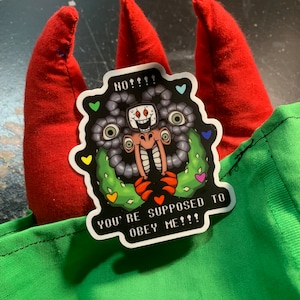 Photoshop Flowey Meme 3x3in Sticker