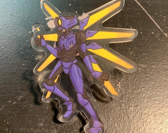 V1 Ultrakill Acrylic Pin
