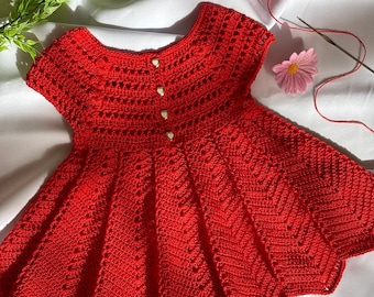 Robe au crochet, "Princesse".