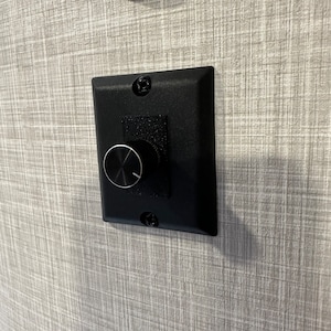 RV Single Full Panel Insert for use with 12V Dimmer Switch