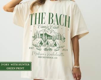 Camping Bachelorette T-Shirt: The Bach Camp Club, Breckenridge