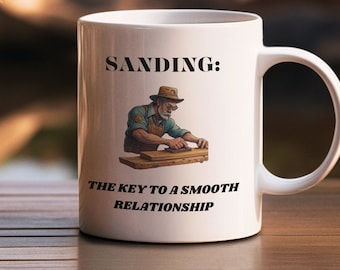 Carve & Caffeinate Die ultimative Holzbearbeitungstasse, ein ideales Geschenk für Hobbyisten, Holzarbeiten, Handyman, Sägemehlliebhaber, Geburtstag und Vatertag