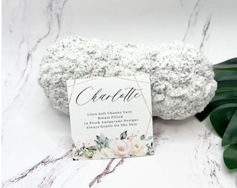 Baby Soft Chunky Yarn Breast Support Pillow Rod For Side Sleepers Extra Hold Pillow Hold While Sleeping Breast Support