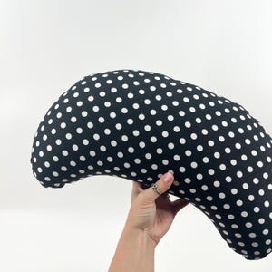 Knee Support Pillow Natural Cresent Shape Knee Support Sleeping For Side Sleepers Prop Between Knees Or On Bed For Elevation Knee Discomfort