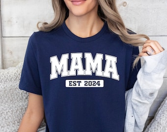 Camiseta de mamá, regalo del Día de la Madre, camiseta para futura mamá, camiseta de vida de mamá, camiseta de nueva mamá, camiseta de mamá linda