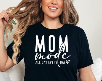 Camiseta "Mamá Linda", regalo para el Día de la Madre, camiseta para mamá, camiseta para futura mamá, camiseta para mamá, camiseta para nueva mamá