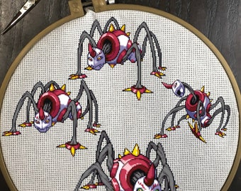 Infermon Cross Stitch Patterns Digimon