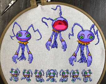 Keramon Cross Stitch Patterns Digimon