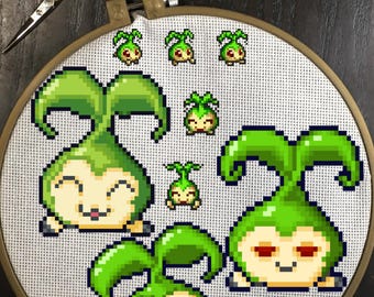 Tanemon Cross Stitch Patterns Digimon