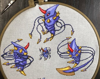 Chrysalimon Cross Stitch Patterns Digimon